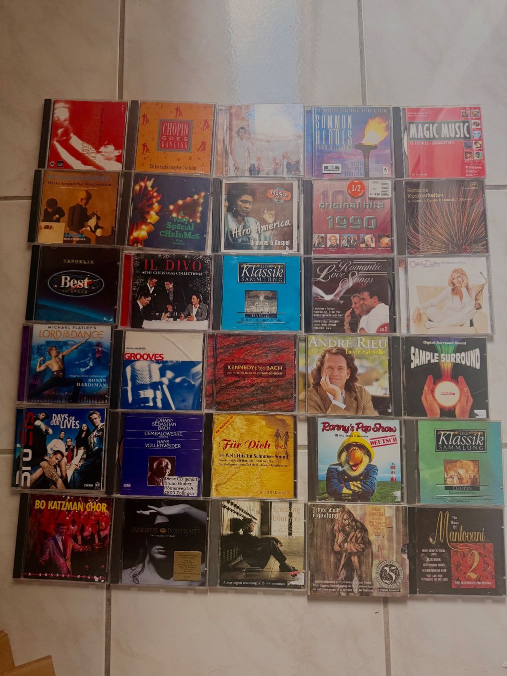 CD: 30 Stück Bunt gemischt CD Sammlung – Usato da Zofingen venduto da rai_x9b8