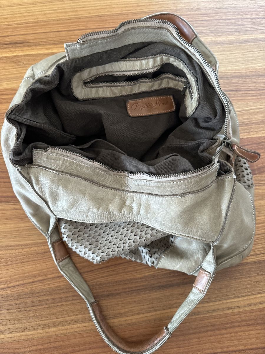 Reptile'S House Borse da donna: Ledertasche hellbeige neu, Reptile's House – Nuovo (secondo la descrizione) da Wangen SZ venduto da futura14 5