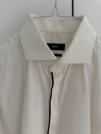 BOSS Herren Hemd Jamison Weiß Gr. 41