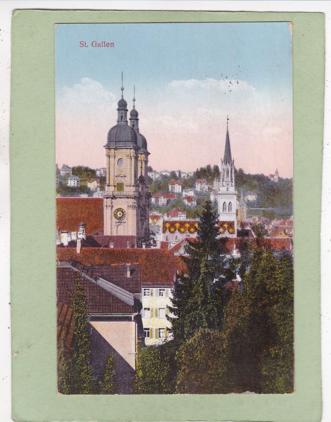 Cartoline postali: St. Gallen 1932 – Usato da Herisau venduto da Lisegrat2008