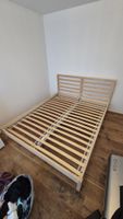 Massivholz-Bett IKEA 160x200 cm inkl. Rost - Top Zustand!