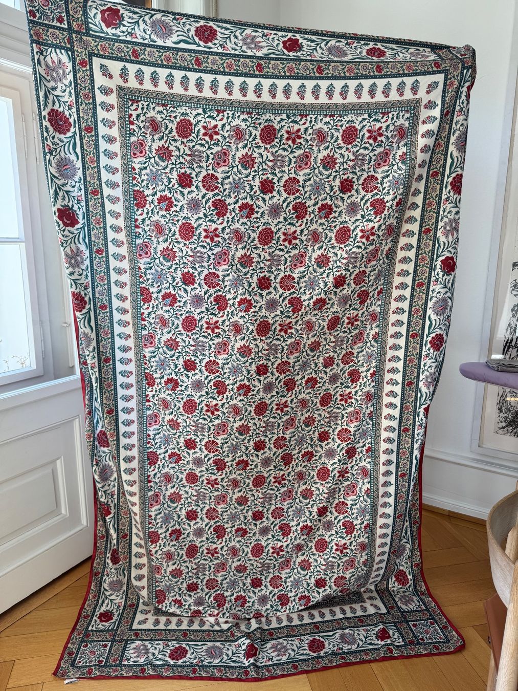 Altra biancheria da tavola: Floral Print Coverlet/table cloth – Nuovo (secondo la descrizione) da Basel venduto da FlorinBasel