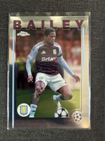 Topps Chrome Leon Bailey Aston Villa