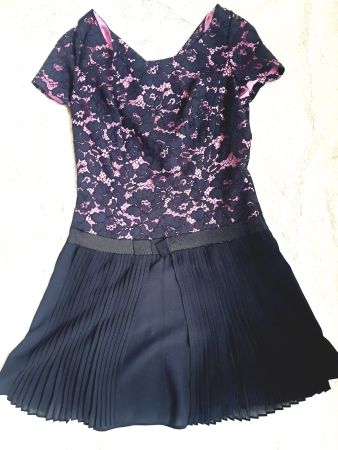 LUISA SPAGNOLI  KLEID DRESS XS 34 , top zu BLAZER BOOTS