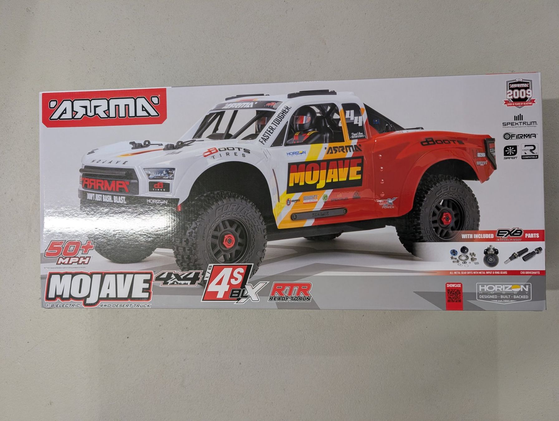 Arrma RC Modellbau: Arrma Mojave 4S Karton Verpackung – Gebraucht aus Dübendorf von FIREANDICE_G60