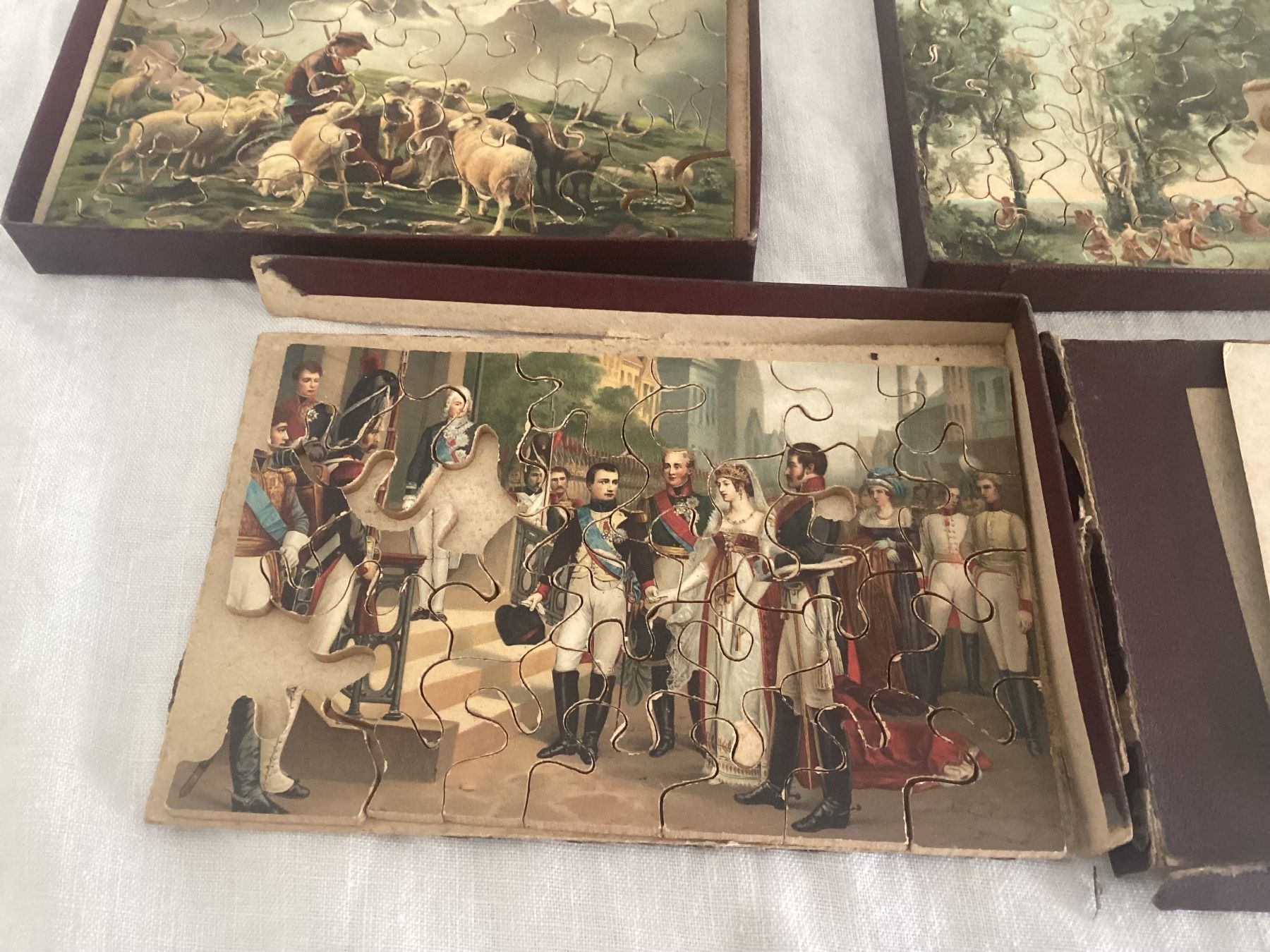 Puzzle: ANTIKE  HOLZPUZZLE  UM 1910 – Usato da Münchenstein venduto da NoSu98 4