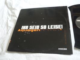 Rare Techno Vinyl - Aquagen - ihr seid so leise - dos or die