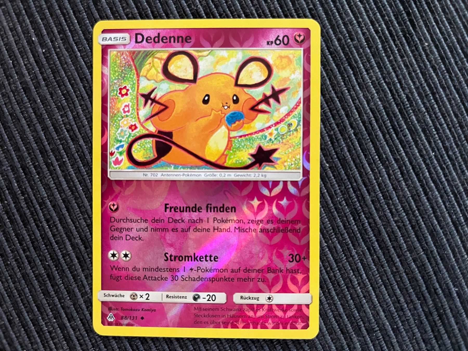 Pokémon Carte collezionabili: Pokemon Dedenne Reverse holo Grauen der Lichtfinsternis NM – Nuovo (secondo la descrizione) da Wabern venduto da Collectfun