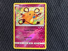 Pokemon Dedenne Reverse holo Grauen der Lichtfinsternis NM
