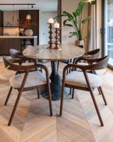 WM RABATT⚽️ ☀️RICHMOND INTERIORS* Dining Chair Mocca fancy