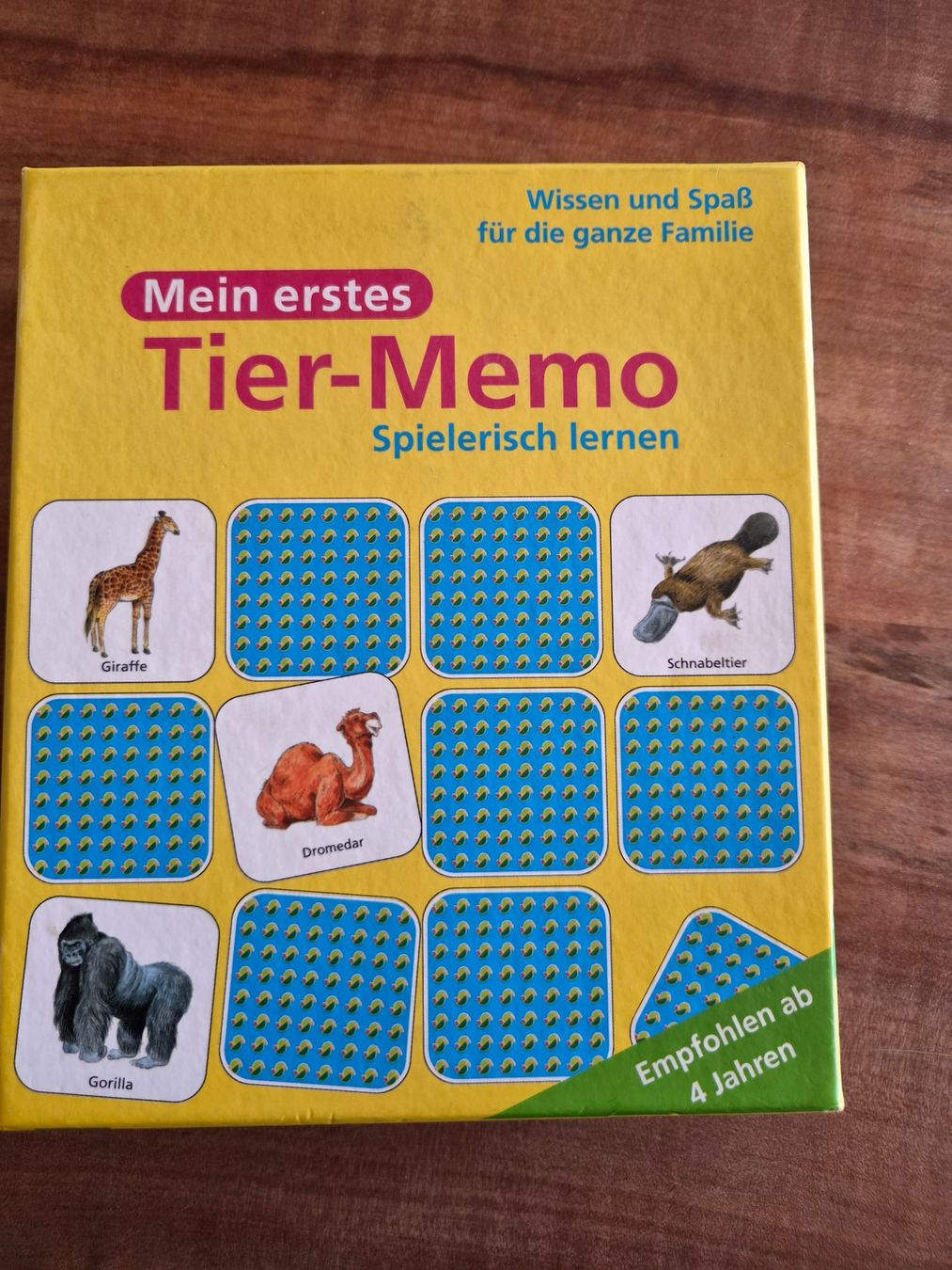 Spiele: Spiel "Mein erstes Tier-Memo" – Gebraucht aus Giswil von monimaus08