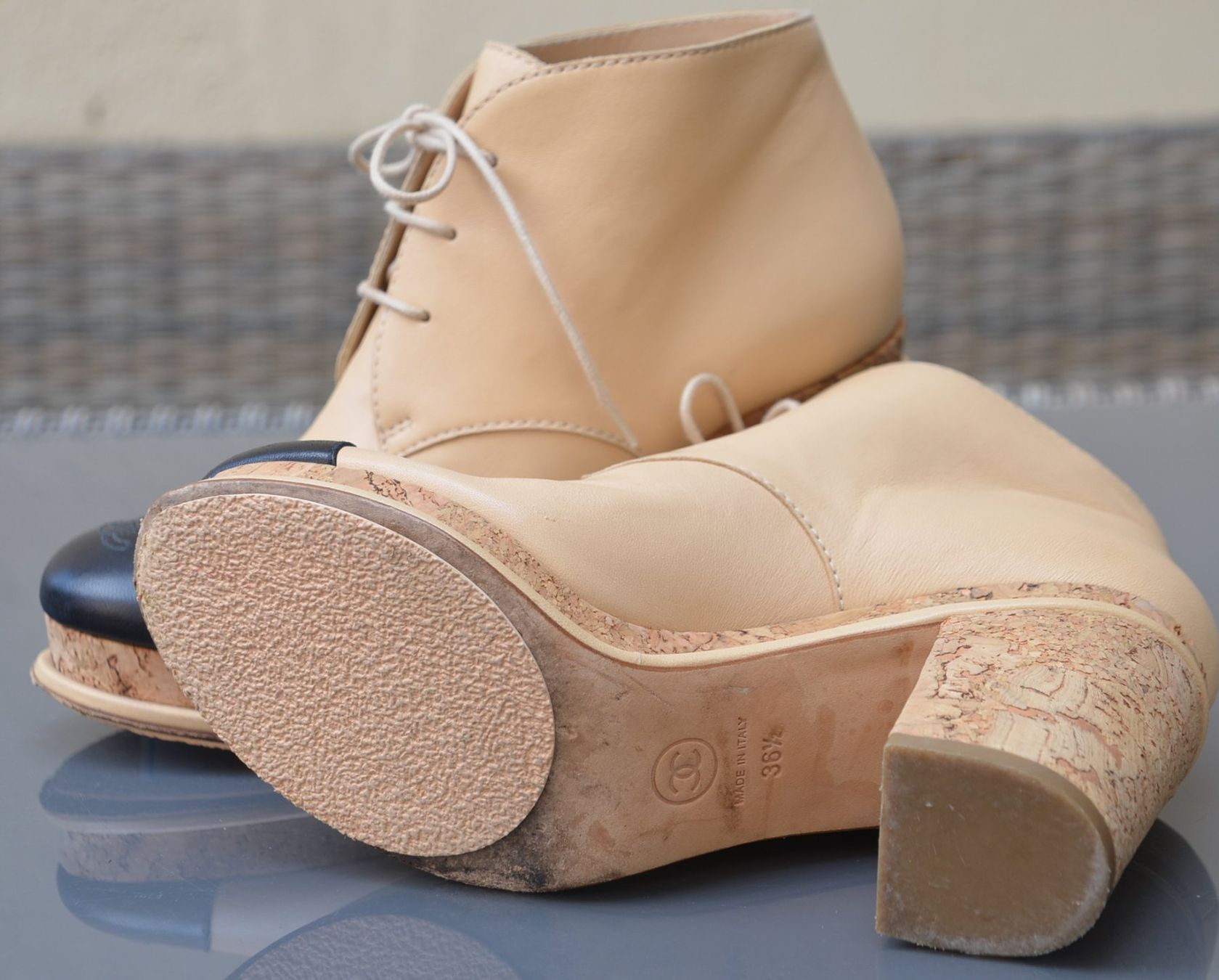 Chanel Scarpe da donna: Boots Chanel  bottines  .36.5 – Usato da Collonges venduto da Auganien 9