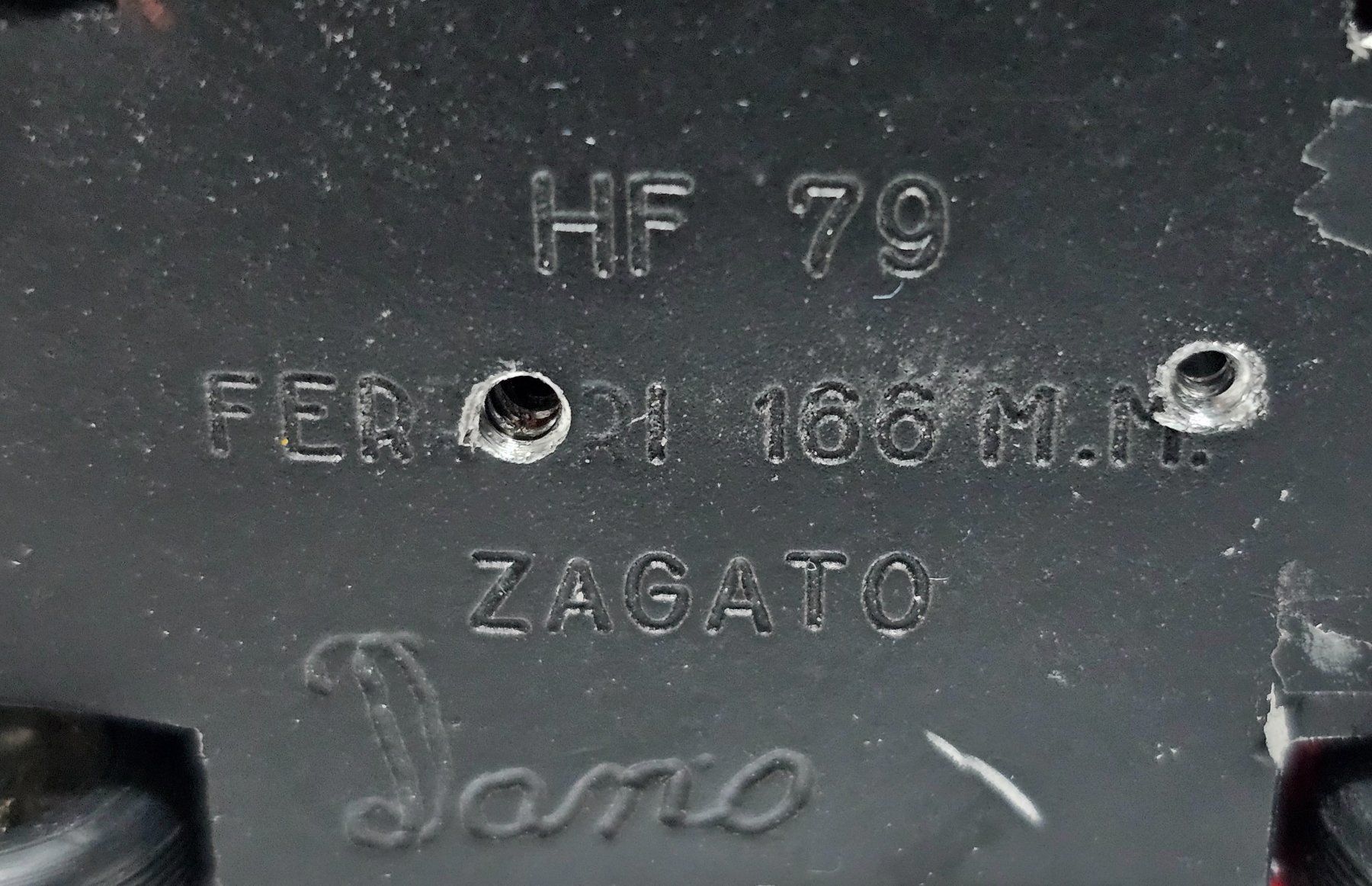 Ferrari Modellautos: FERRARI 166 MM Zagato 1950 (Dano) – Gebraucht aus Chiasso von R.e.g.59 7