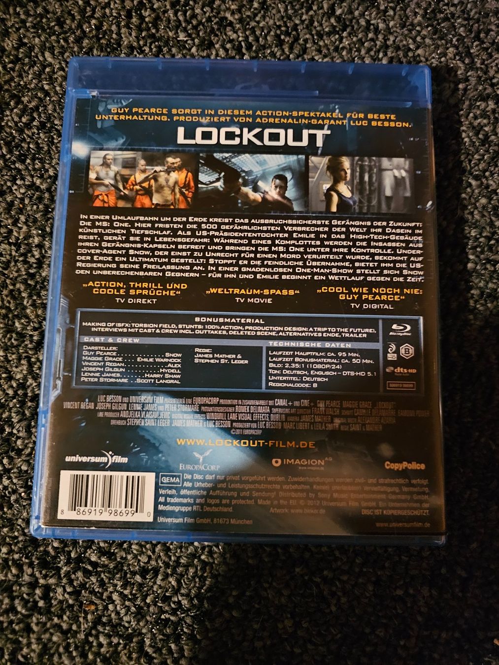 Alle DVDs: LOCKOUT – Gebraucht aus Ruswil von jan_bxl5 1