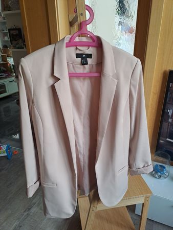 Damen Blazer H&M Grösse 40 Rosé guter Zustand