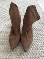 Braune Wildleder Stiefeletten Grösse 38