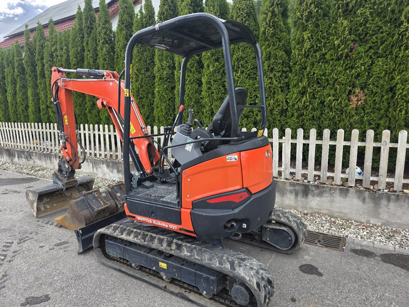 Excavateurs: Bagger Hutter Kubota U27 – D'occasion à Niedergösgen par MHNT 1