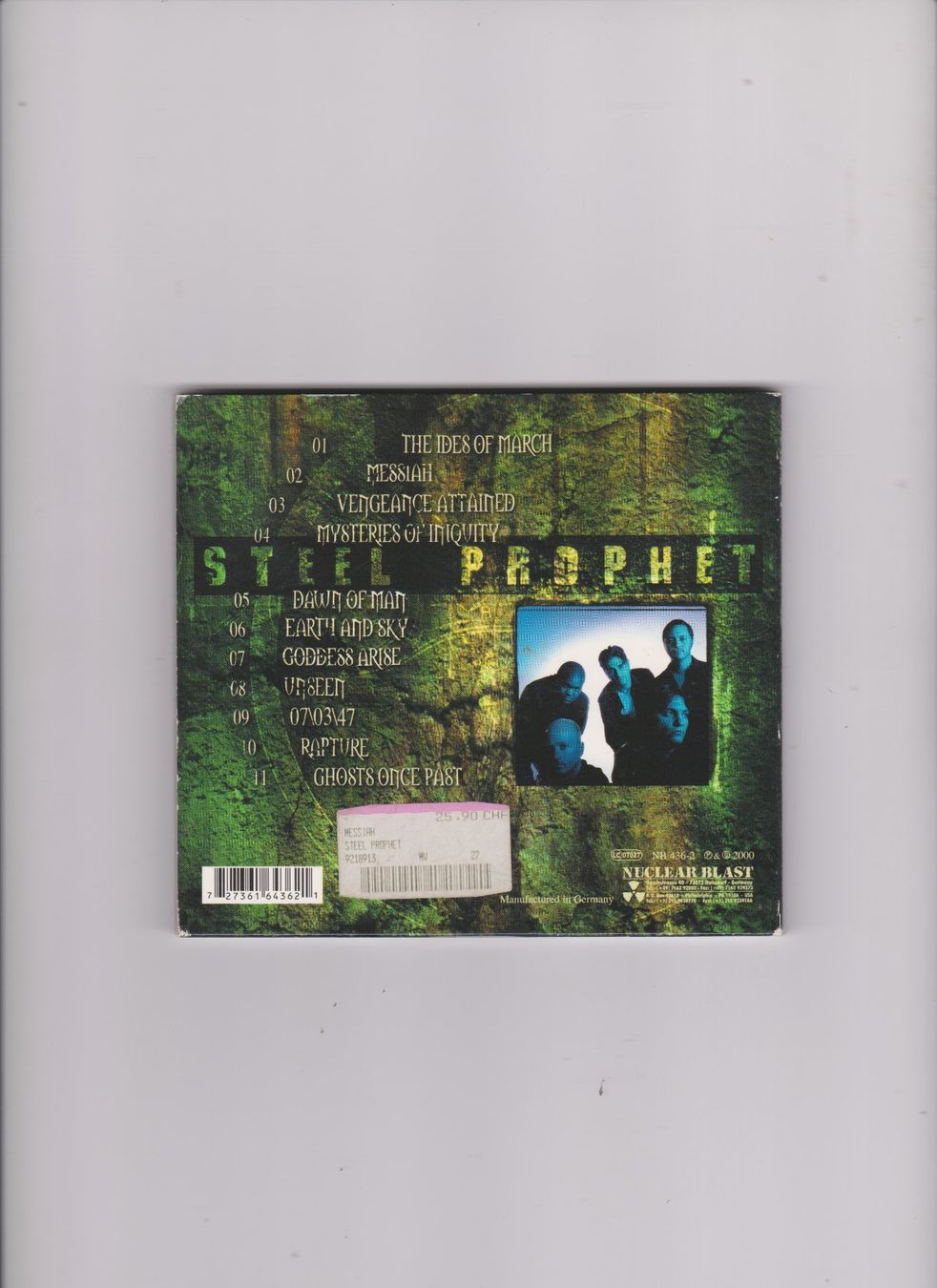 CDs: Steel Prophet Messiah CD – D'occasion à Bex par Canouille 1
