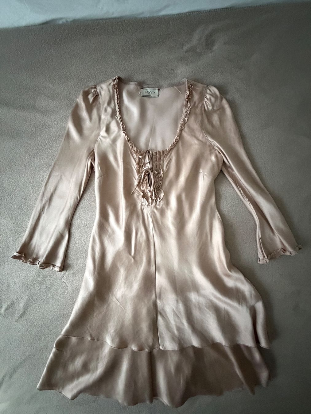 Lanvin Vestiti: Seide Kleid S-M Lanvin – Usato da Liestal venduto da Goldart 3