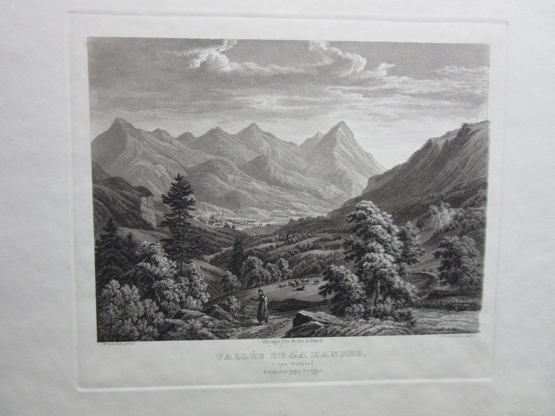 Incisioni: KANDERTAL  AQUATINTA – Usato da Gersau venduto da grafik-kunst
