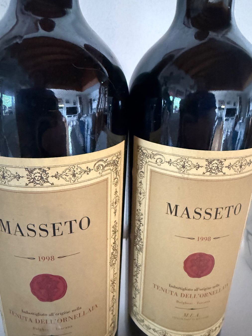 Masseto Vins: 2x superbes Masseto 1998 – Neuf (Voir description) à st prex par Just14 1