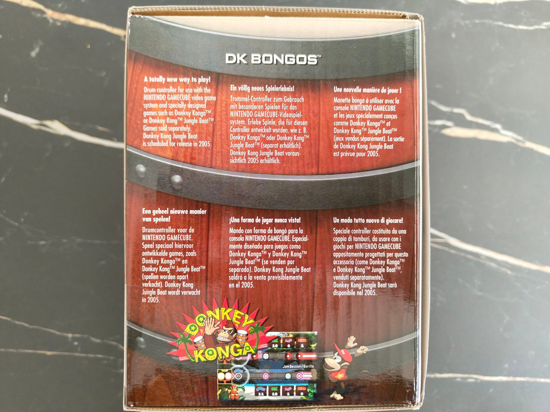 Nintendo Giochi: Pack Donkey Konga + DK Bongos GameCube NEUF/NEU – Nuovo e nell'imballaggio originale da Bussigny venduto da Calagan 3