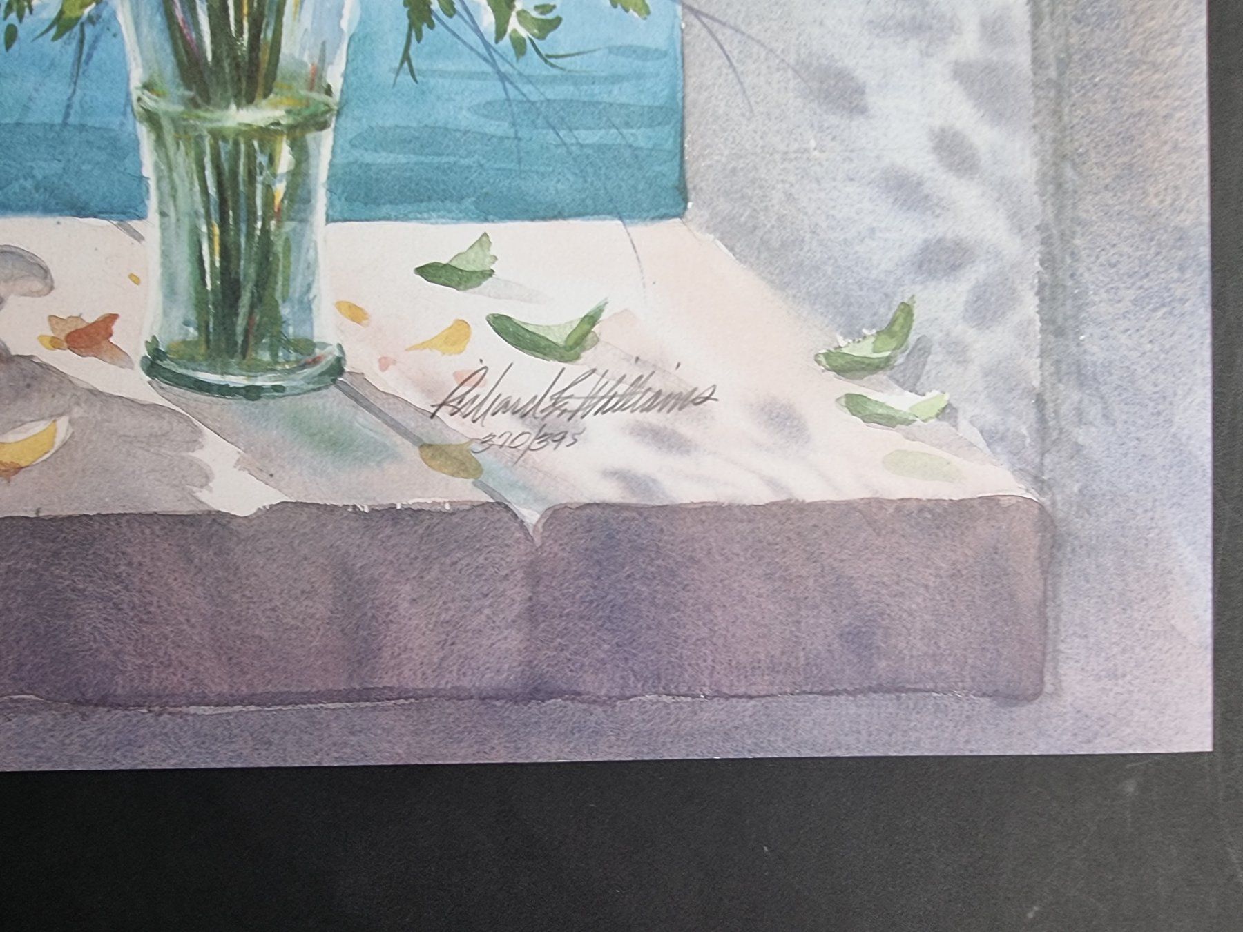 Grafiken & Lithographien: RICHARD E. WILLIAMS LITHOGRAPHIE SIGNIERT NUMMERIERT – Gebraucht aus Gersau von grafik-kunst 3