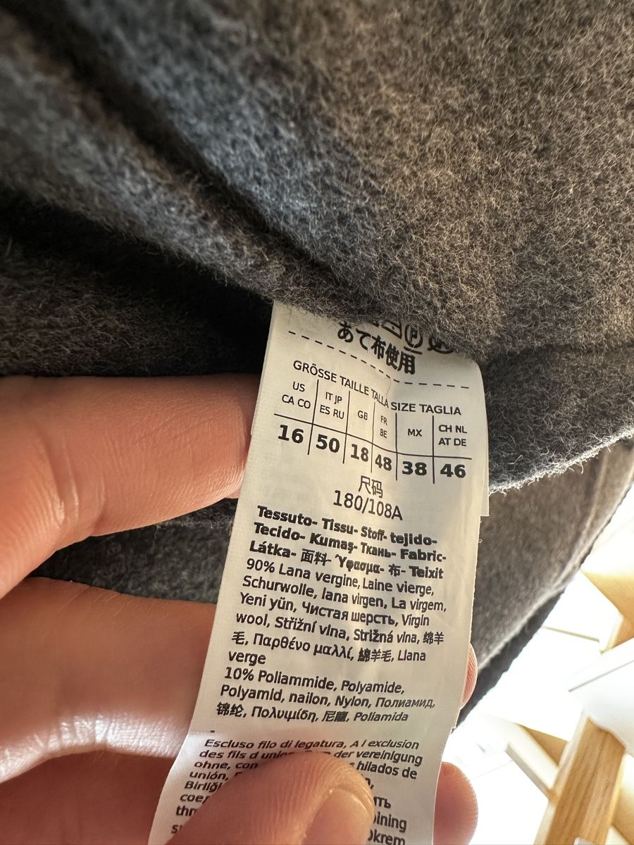 Max Mara Cappotti: Weekend MaxMara Wollmantel grau, Gr. 50, NEU! – Nuovo e nell'imballaggio originale da Arbon venduto da andizue 5