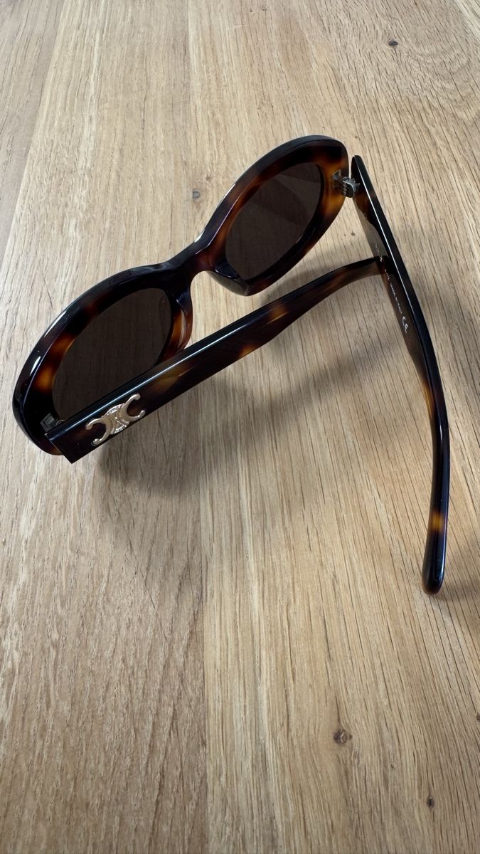 Celine Occhiali & Lenti: Celine Sonnenbrille Triomphe braun – Usato da Zürich venduto da eva_6f6t 4
