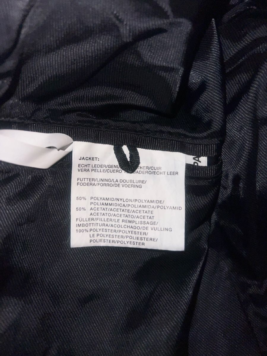Giacche: Vintage Offset Leather Jacket – Usato da Zürich venduto da yde_qbw9 4