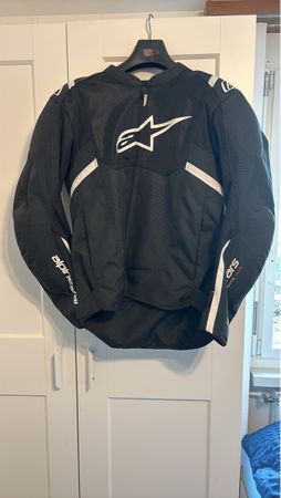 Alpinestars Motorradjacke Schwarz Weiss  Neuwertig