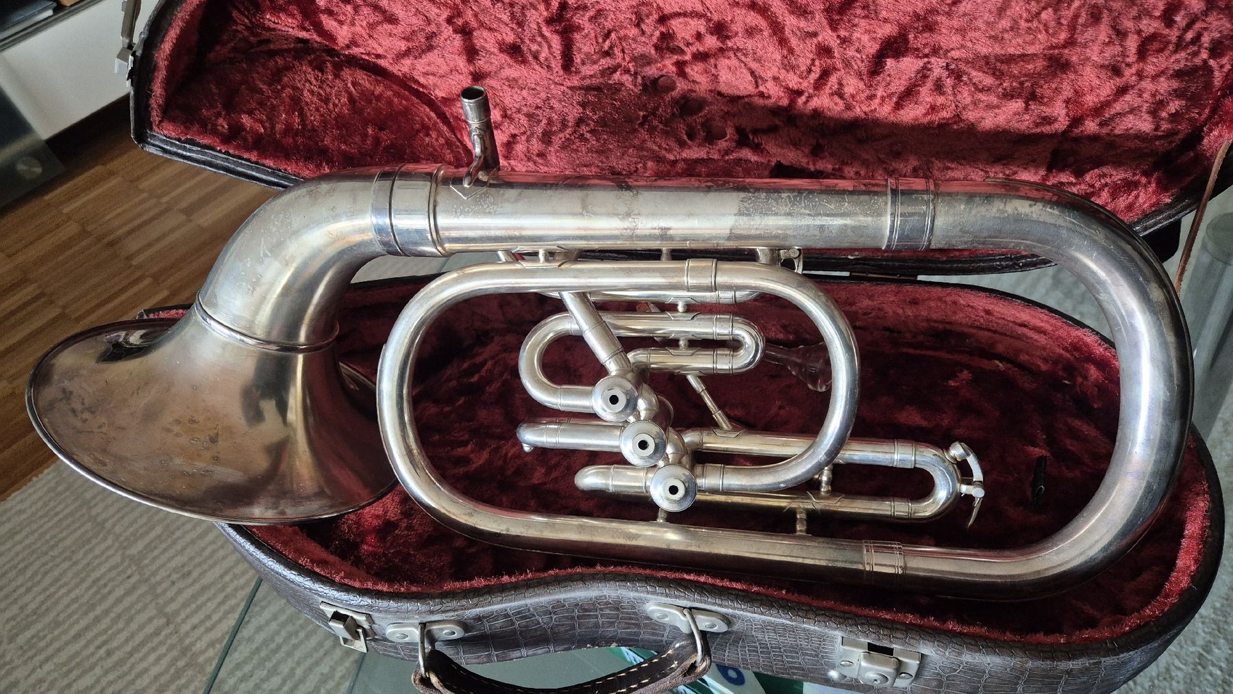 Strumenti musicali: Reynolds Bariton Horn vermutlich – Usato da Rämismühle venduto da beni0010 3