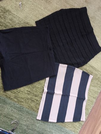3er Set Röcke: Mini, Amisu, H&M Basic, Gr. 36, Top Zustand