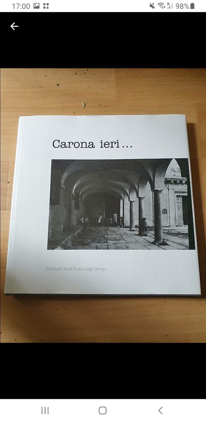 Libri: Carona Ieri: Libro fotografico – Usato da Viganello venduto da Priska.c