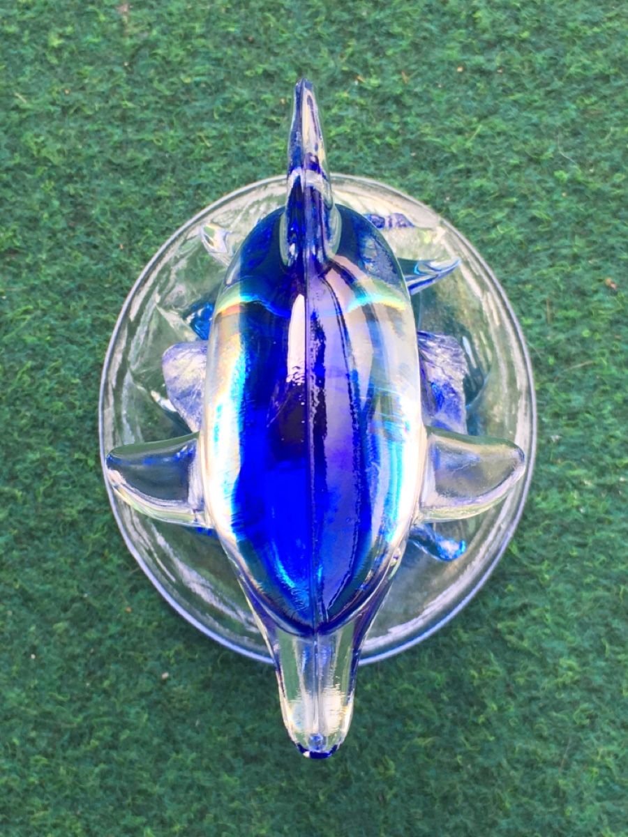 Figuren: Glas - Delfin – Gebraucht aus Wangen b. Olten von Finolino28 4