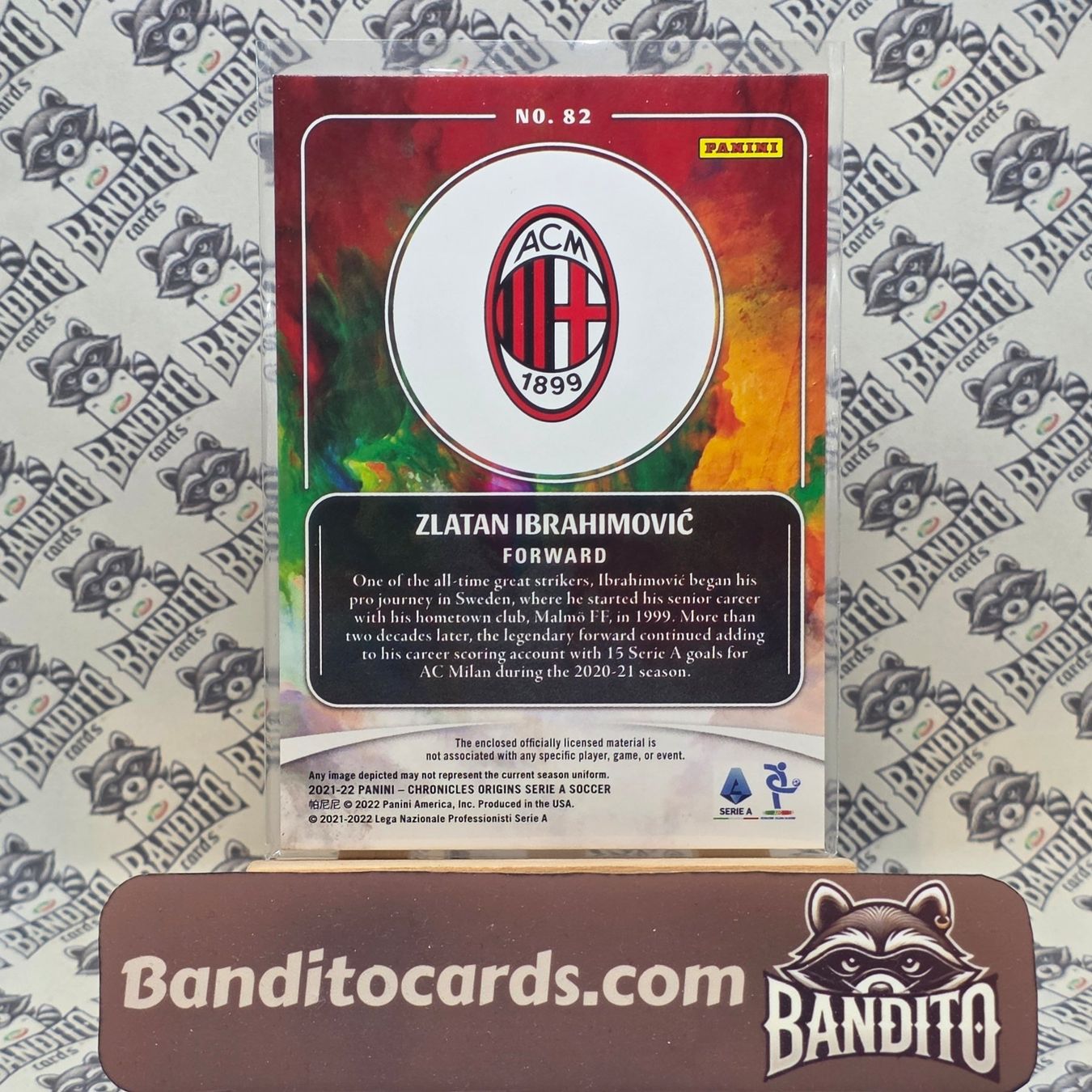 Topps Cartes à collectionner: Panini Zlatan Ibrahimovic patch /500 - AC Milan topps – Neuf (Voir description) à Liebefeld par Banditocards 1