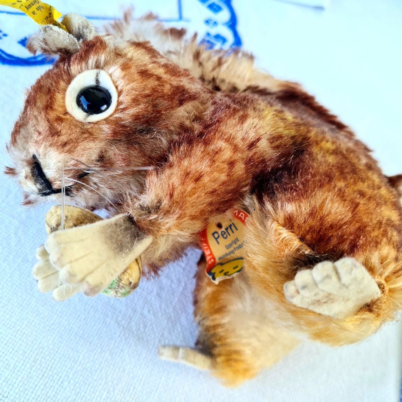 Steiff Giocattoli: STEIFF ...EICHHÖRNCHEN PERRYMIT SEINER NUSS – Usato da Siebnen venduto da annigannig 4