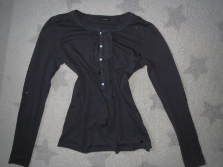 süsses MARC O POLO Damen Shirt Gr S mit Rüscheli