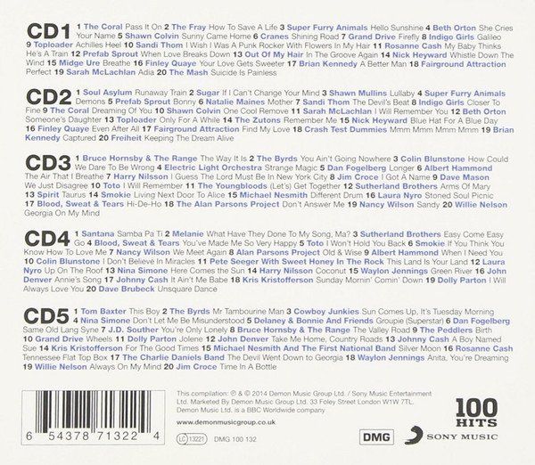 CD: 100 Hits - Acoustic (5 CDs) - Versch. Interpreten – Nuovo e nell'imballaggio originale da Baden venduto da lattemiele 1