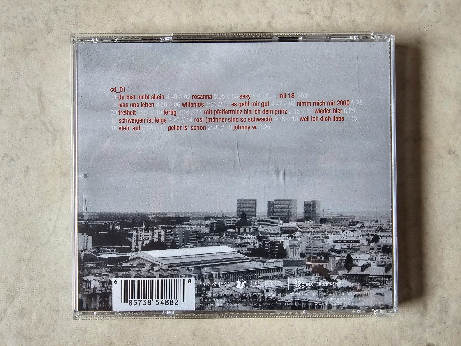 CDs: Westernhagen  -  So weit... – Gebraucht aus Schneisingen von backstore24 1