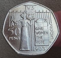GROSSBRITANNIEN 50 PENCE 2003 UNZ.