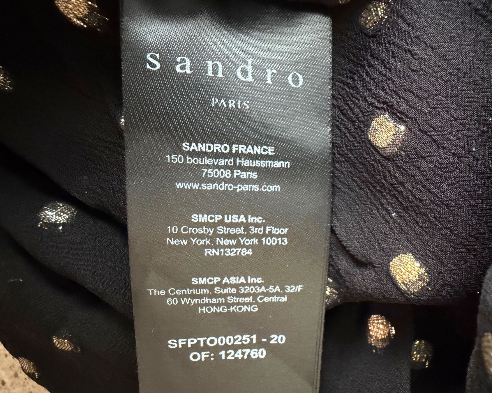 Sandro Camicette: SANDRO Rüschenbluse semi-transparent 🖤 – Usato da Zürich venduto da ClosetQueen 8