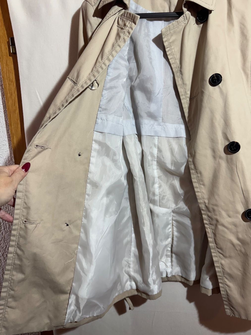 Stradivarius Cappotti: Schöner Trenchcoat von Stradivarius Gr. S – Usato da Grosswangen venduto da second_hand_dress 2