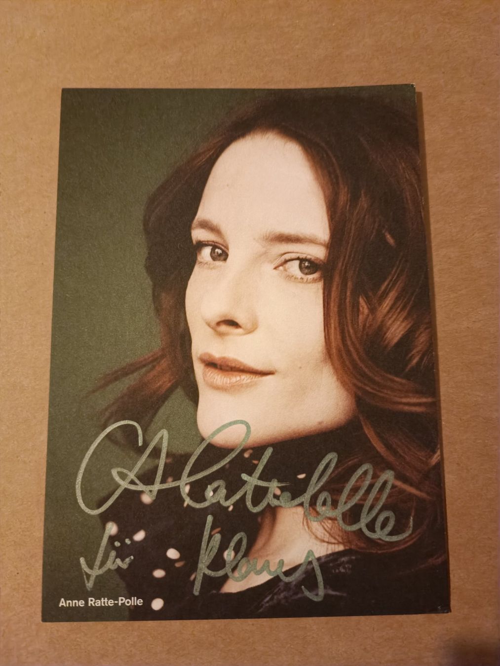 Autografi: Anne Ratte-Polle - handsigniert – Usato da Menziken venduto da Artographs
