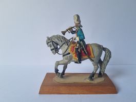 Figurine de hussard à cheval, Alymer, made in Spain