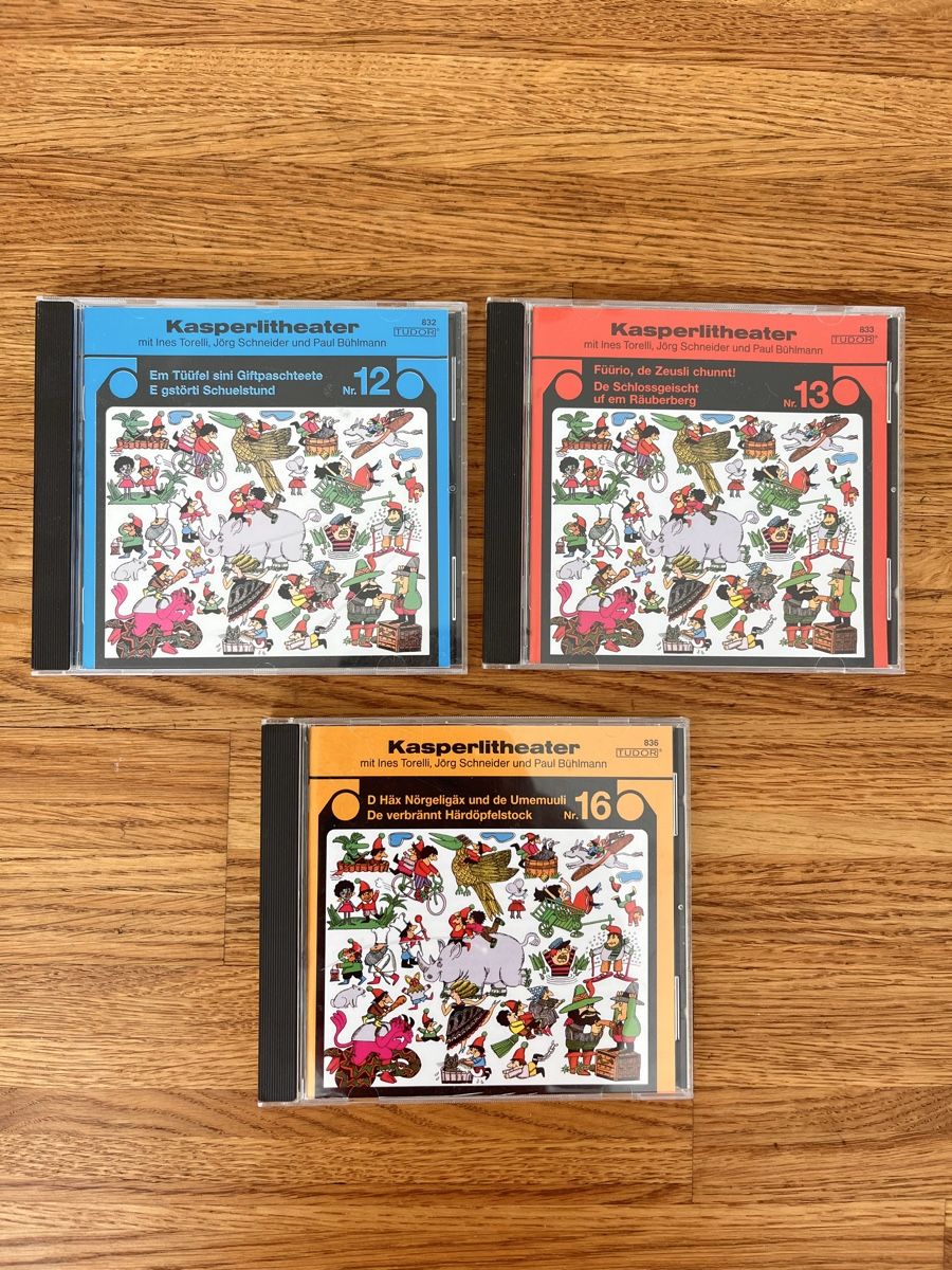 CD: 3x Kasperlitheater Kinder CDs – Usato da Küsnacht ZH venduto da madrilena77