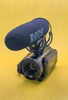 Canon Legria HFS200 mit Rode Micro
