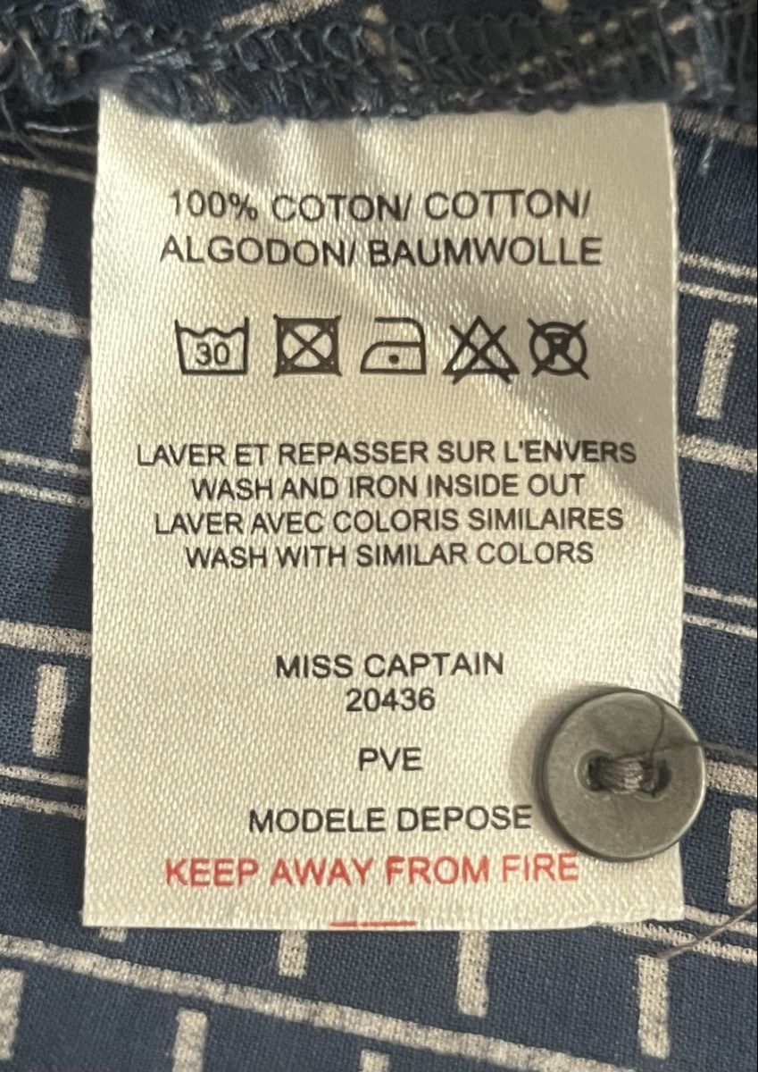Top: Haut MISS CAPTAIN – Usato da Lausanne venduto da micou47 4