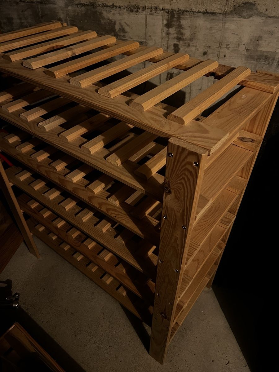 Regale: Holz Weinregal 6 Ebenen – Gebraucht aus Gockhausen von MariusWeber 2