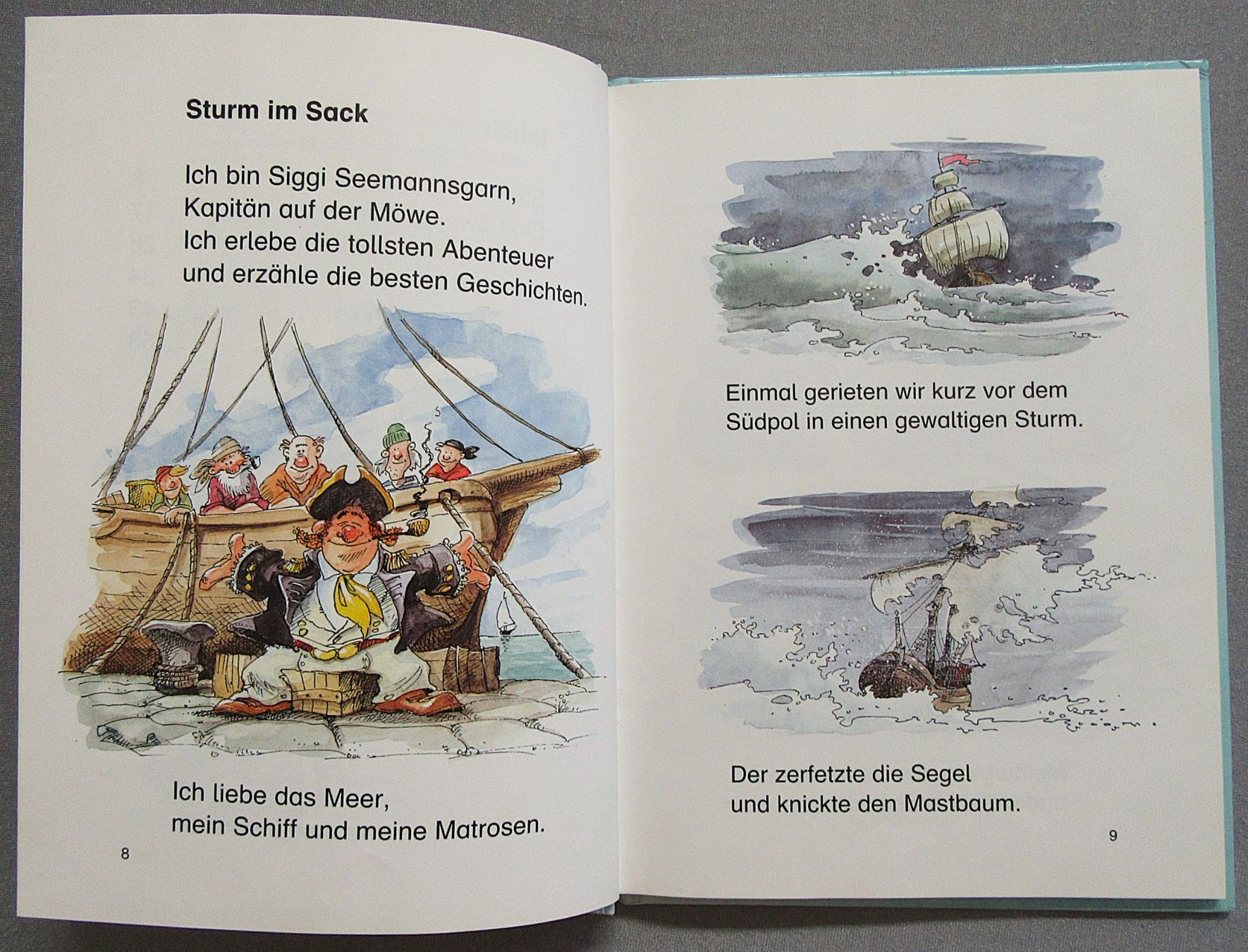 Bücher: Bildergeschichten mit Siggi Seemannsgarn - Lese Luchs – Gebraucht aus Auenstein von Padabimbim 3